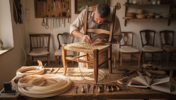 Tapissier Yvelines : la restauration du cannage traditionnel pour vos chaises